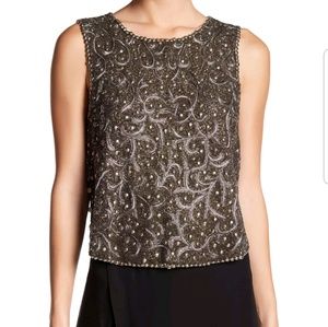 FLASH SALE! Haute hippy beaded blouse tank